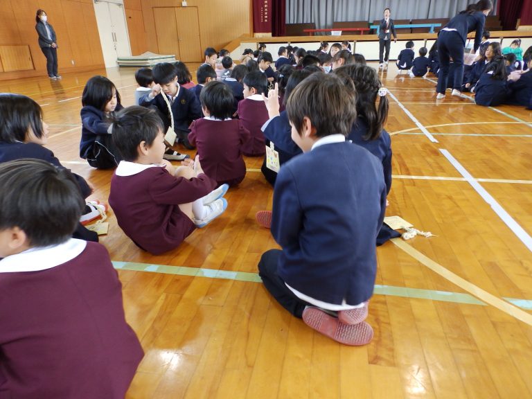 熊取町中央小学校交流会　⑥　年長組