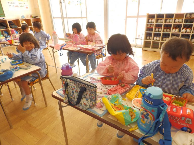 お弁当の様子　⑤　うめ組