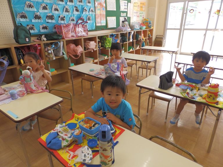 ホームクラスの様子　⑫　年少・満３歳児組