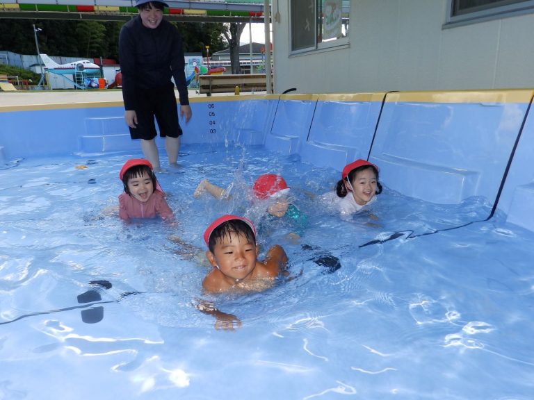 水遊び　⑭　満３歳児組
