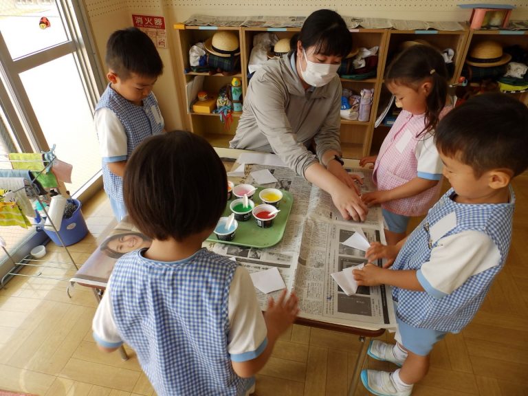 保育の様子　②　れんげ組