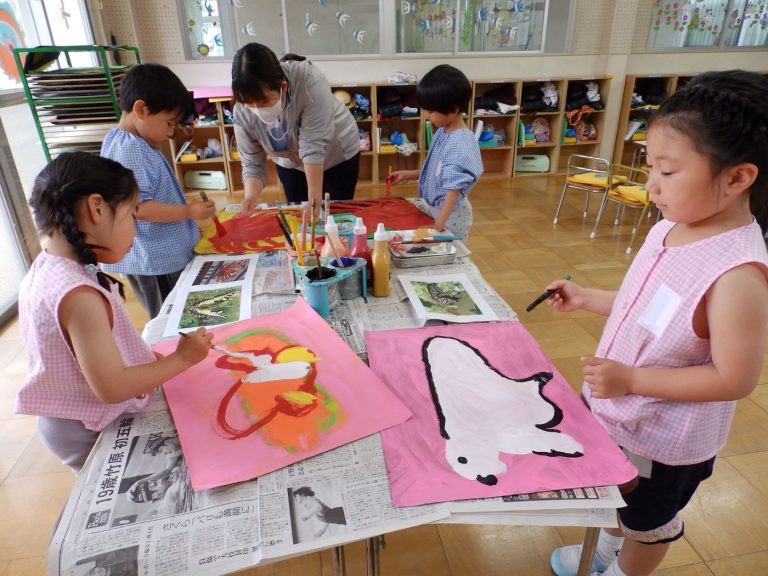 保育の様子　⑦　年長組