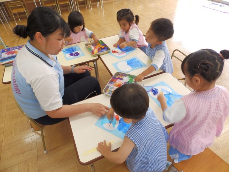 保育の様子　⑲　もも組