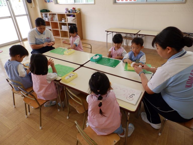 保育の様子　⑲　もも組