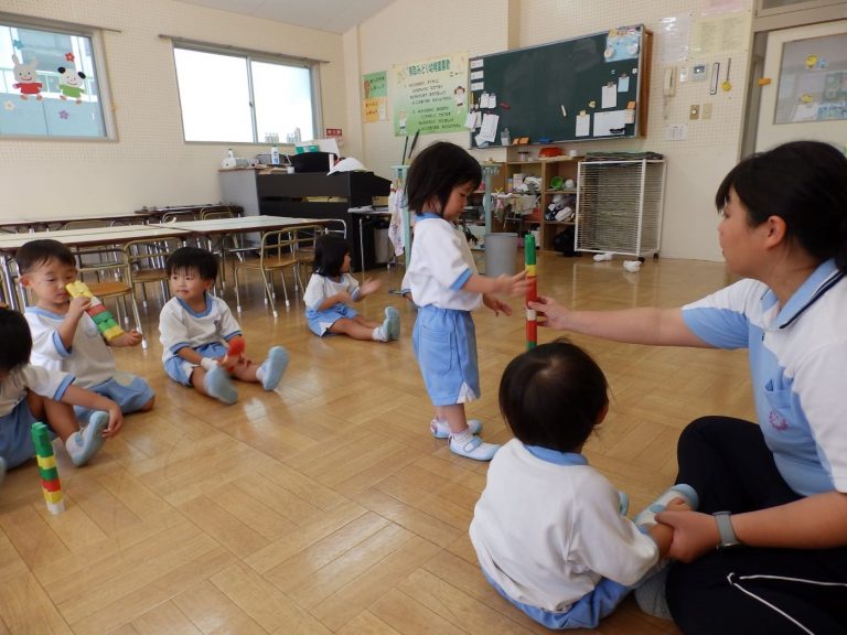 保育の様子　⑲　もも組