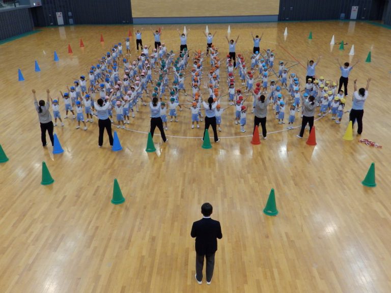 予行練習　②　年長・年中・年少・満３歳児組