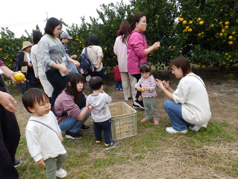 みかん狩り　⑱　いちご教室