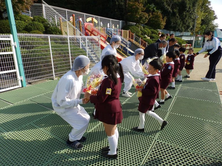 勤労感謝の言葉　⑪　幼稚園