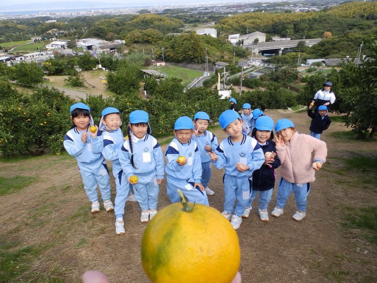 みかん狩り　⑧　すみれ・れんげ組