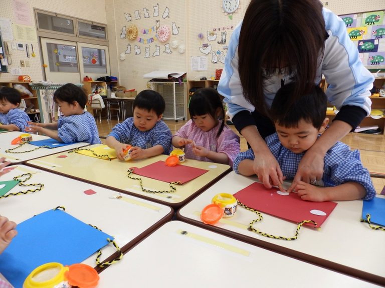 保育の様子　⑯　もも組