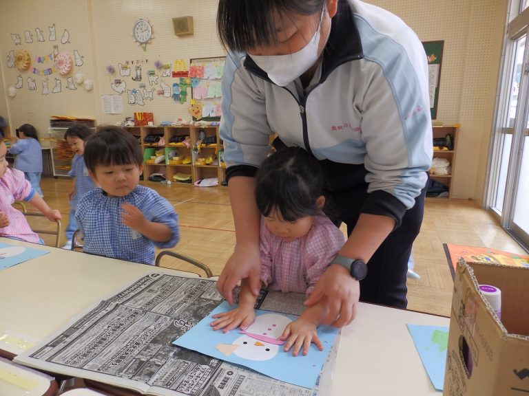 保育の様子　⑯　もも組