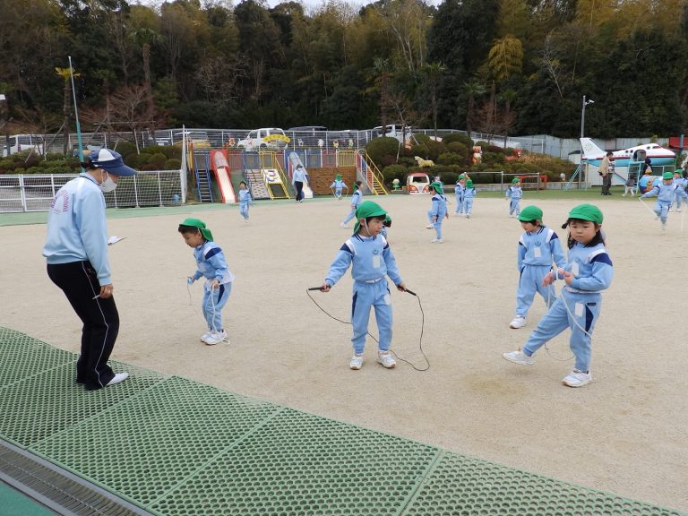 なわとび大会　⑦　まつ組　