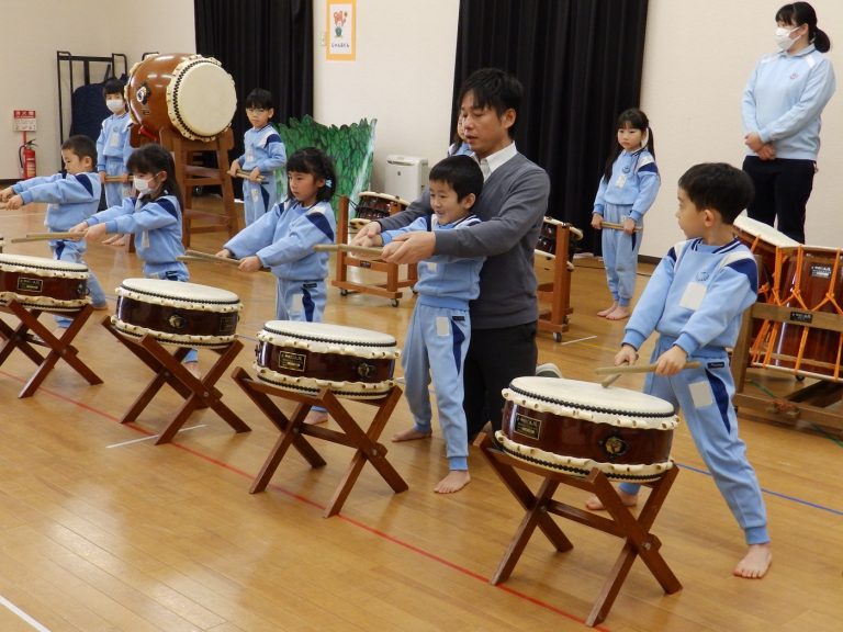 和太鼓指導　⑨　れんげ組