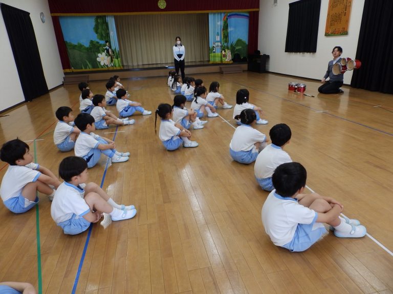 鼓笛指導　⑦　すみれ組