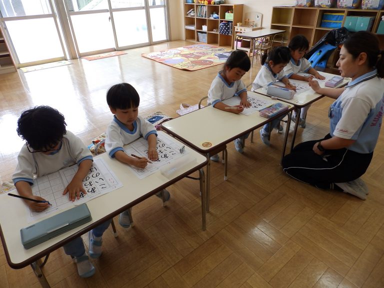 年中組　⑰　習字クラブ