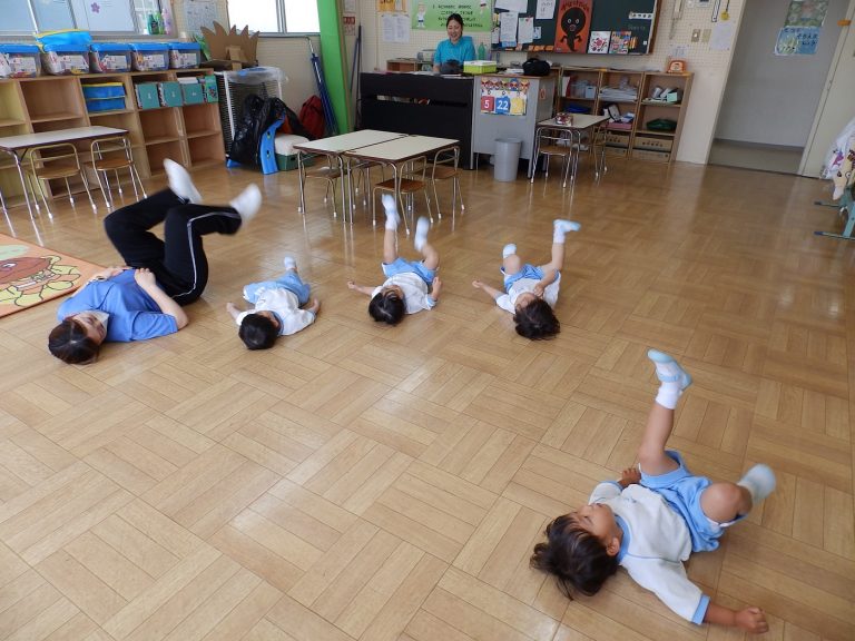 保育の様子　⑰　もも組
