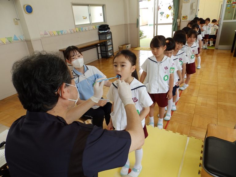 歯科検診　⑱　すみれ組