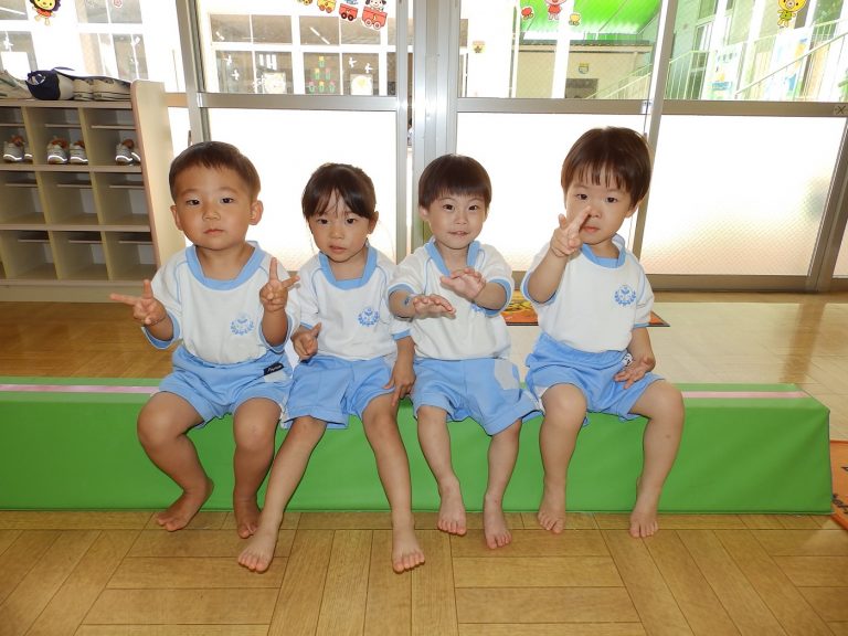 保育の様子　⑲　もも組