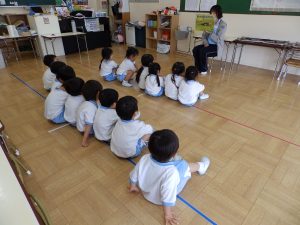 保育の様子　①　うめ組