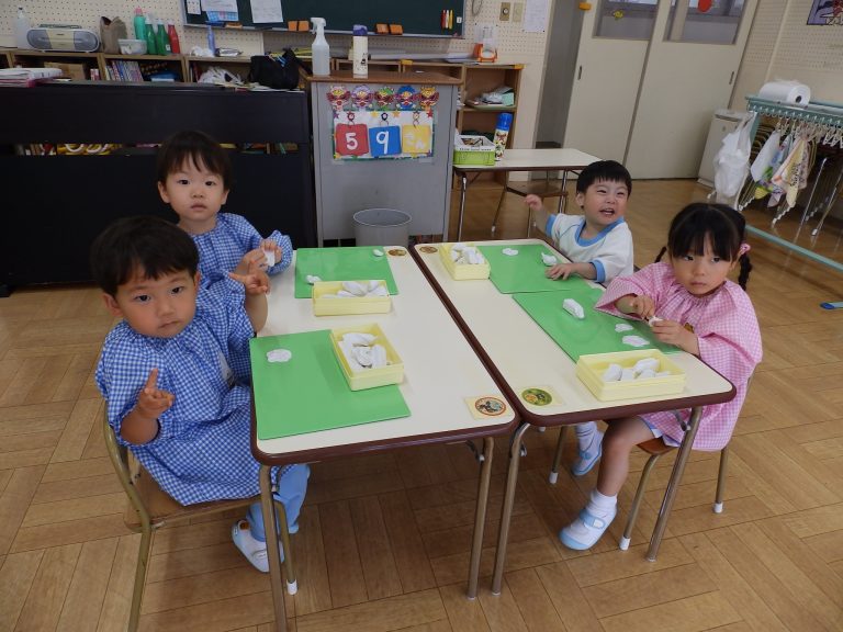 保育の様子　⑬　もも組