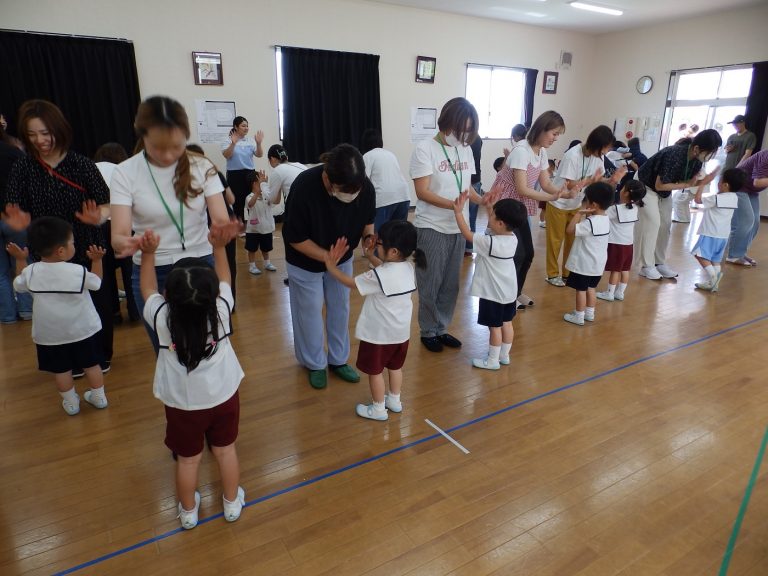 親子ダンス講習会　⑥　さくら組