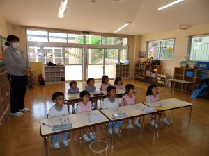 硬筆クラブ　①　年中組