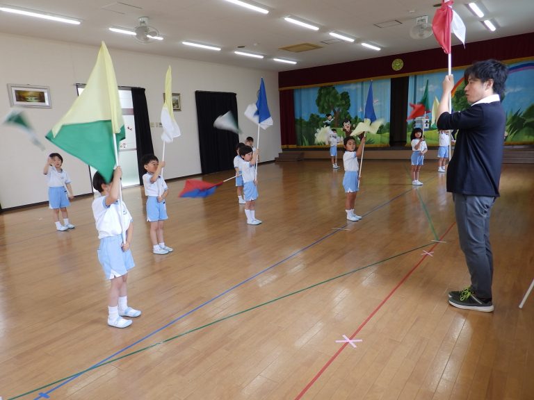 鼓笛指導　④　年長組