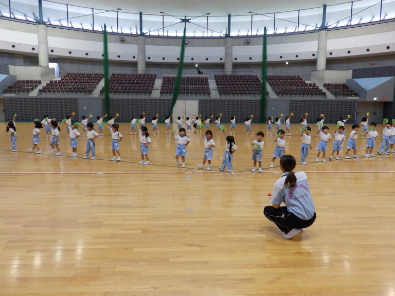 運動会予行　⑫　年中組