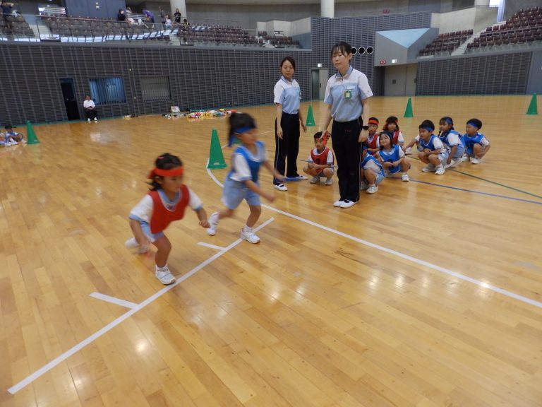 運動会予行　⑭　年長組