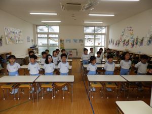 保育の様子　①　たけ組
