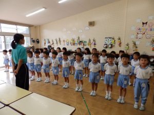 保育の様子　①　れんげ組