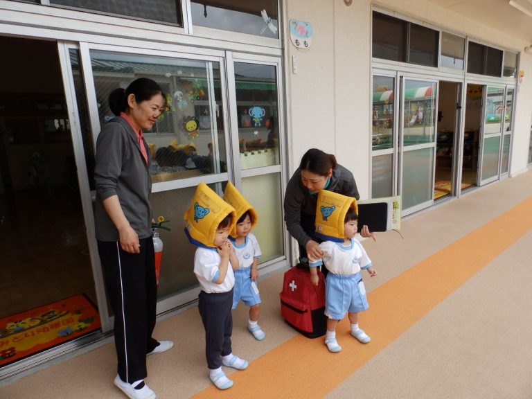 避難訓練　⑤　もも組