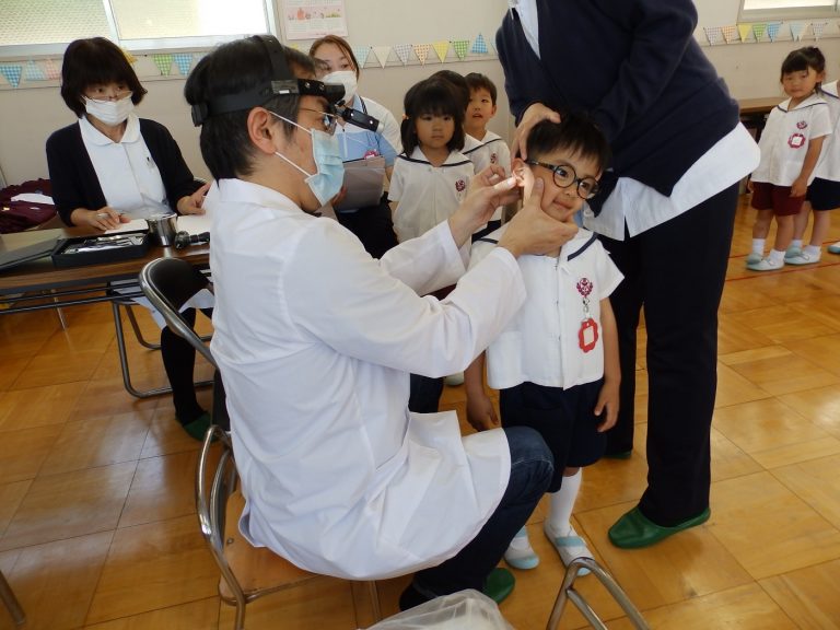 耳鼻科検診　⑱　たけ組