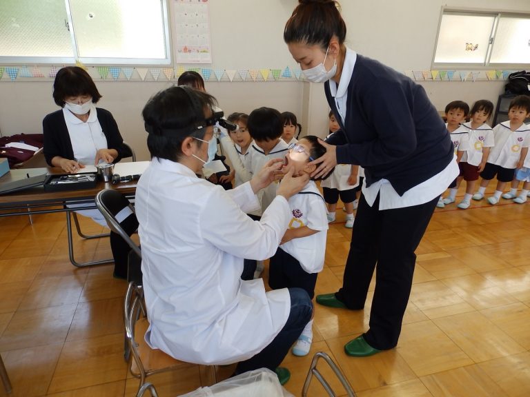 耳鼻科検診　⑲　うめ組
