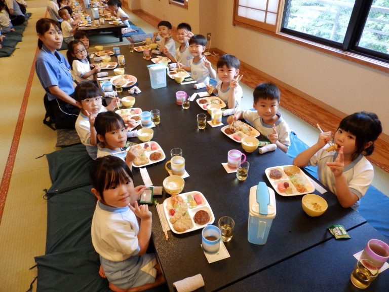 お泊まり保育　⑮　れんげ組