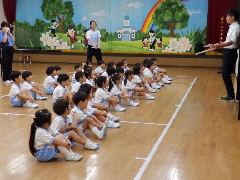 鼓笛指導　①　年長組