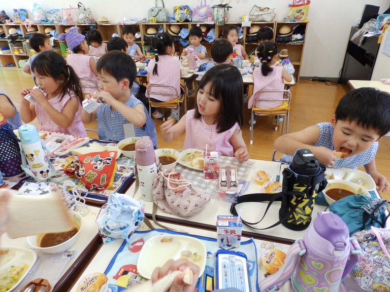 給食の様子　⑮　たけ組