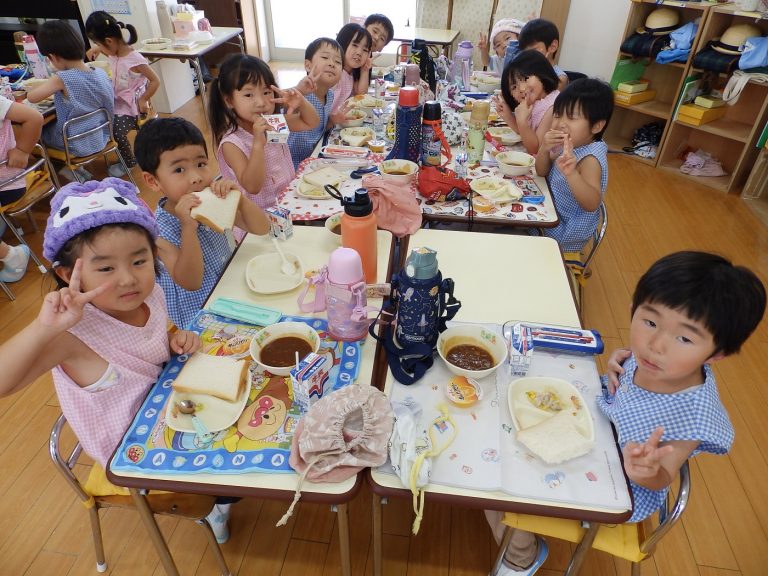 給食の様子　⑰　たけ組