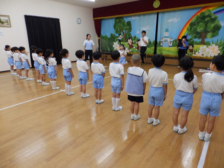 鼓笛指導　⑦　年長組