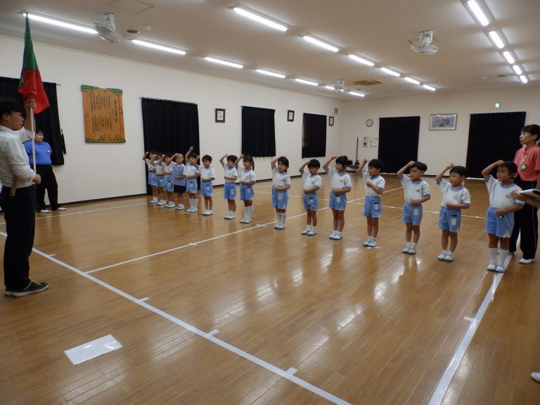 鼓笛指導　⑧　年長組