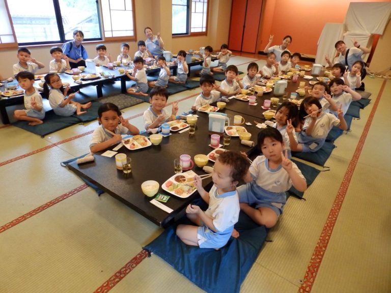 お泊まり保育　⑭　れんげ組