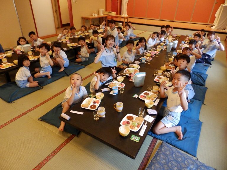 お泊まり保育　⑯　すみれ組