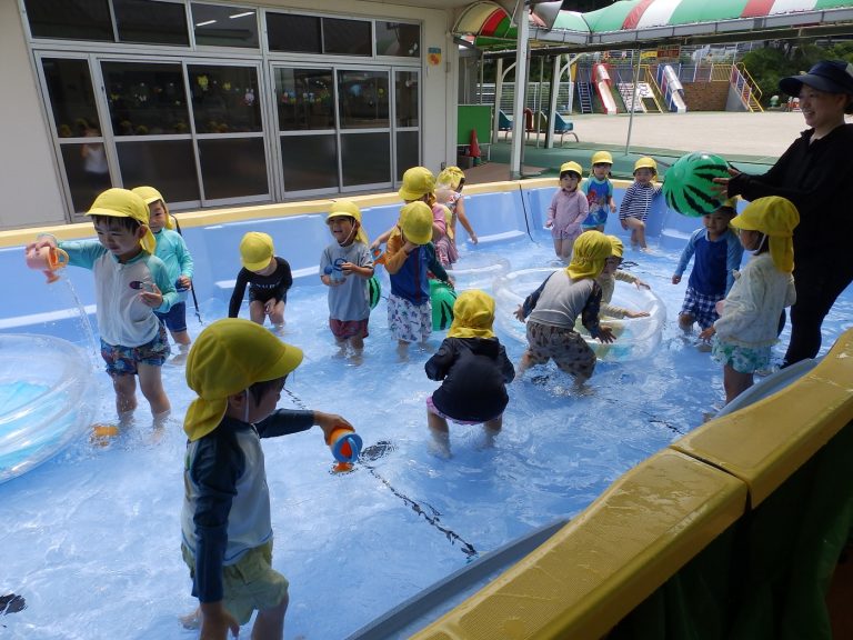 水遊び　①　さくら組
