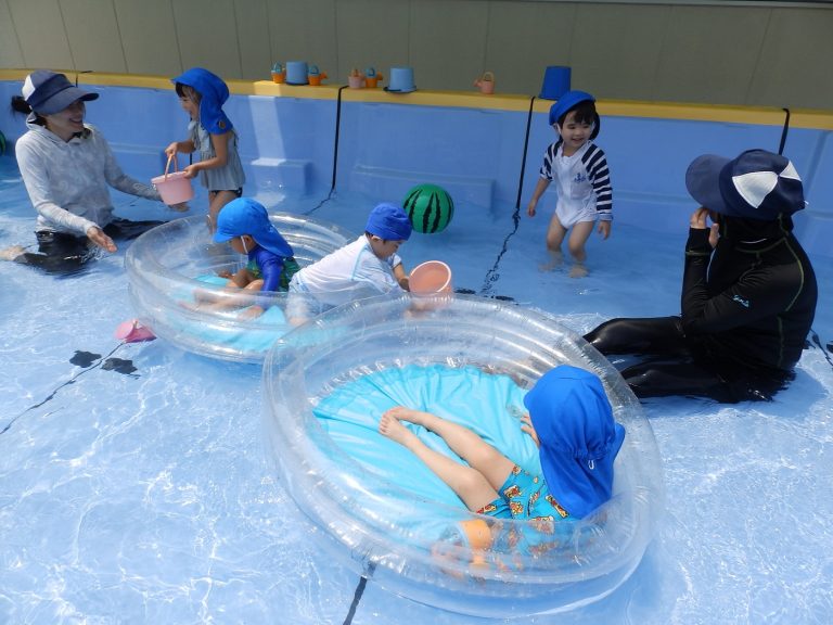 水遊び　⑭　もも組