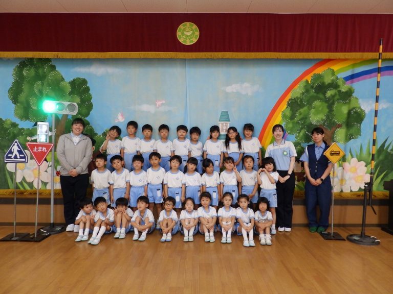 交通安全教室　⑪　すみれ組