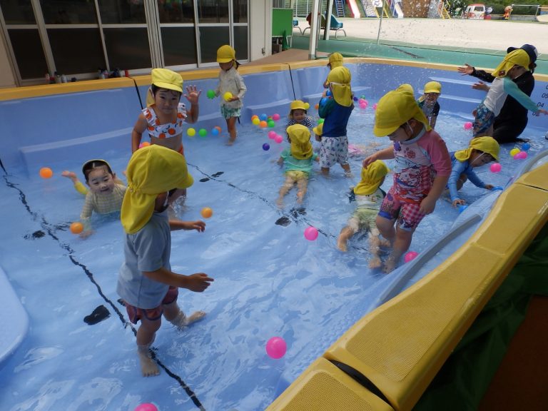水遊び　⑪　さくら組