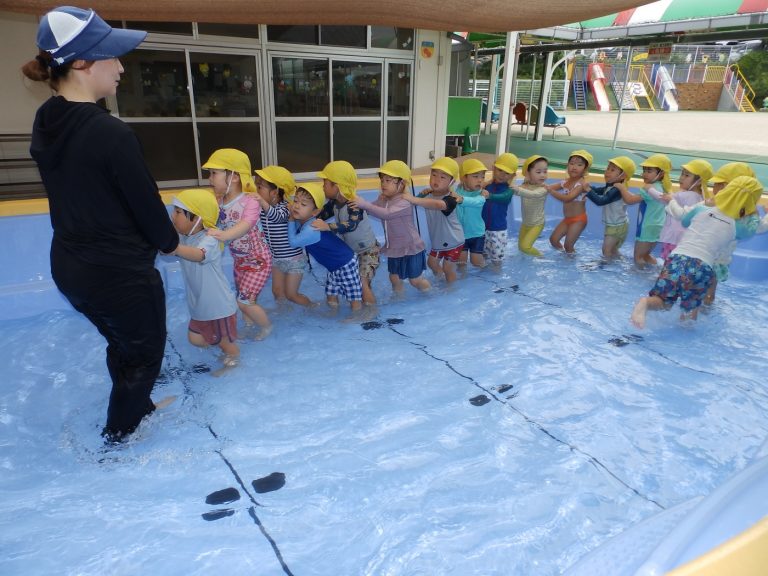 水遊び　⑬　さくら組