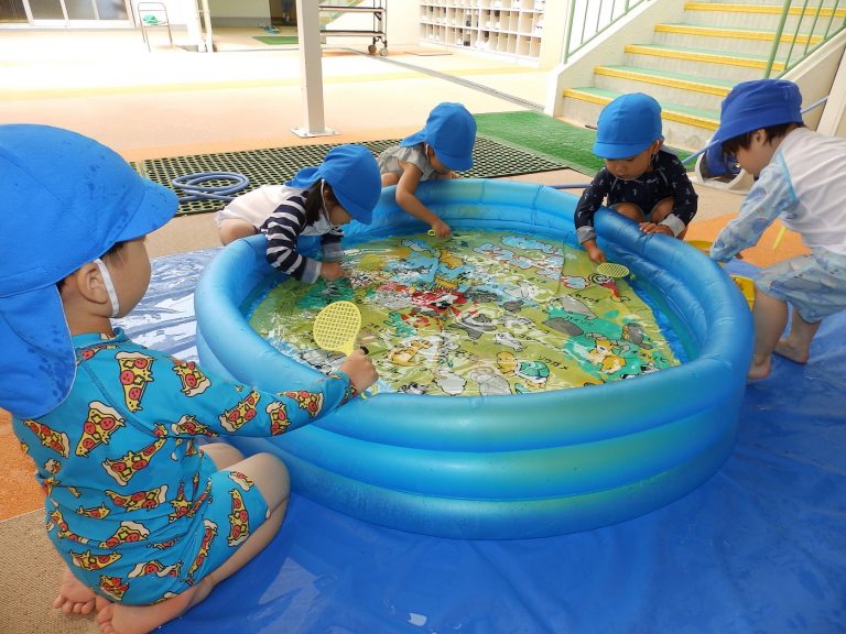 水遊び　⑮　もも組