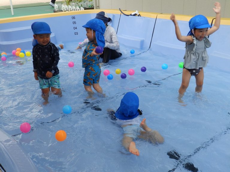 水遊び　⑰　もも組