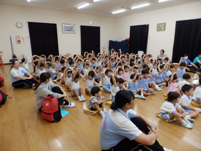 避難訓練　⑩